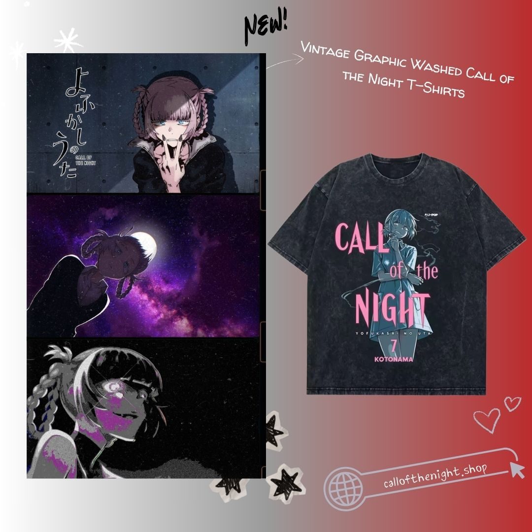 Vintage Graphic PTTT2907 Washed  Call of the Night T-Shirts